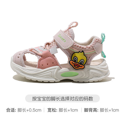 BABAYA children's sports sandals baby function shoes 2023 Summer new men and girls breathable casual shoes small and young children