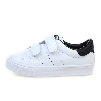 BABAYA boys shoes casual shoes 2023 spring and autumn new girl small white shoes baby sports shoes Korean version tide shoes