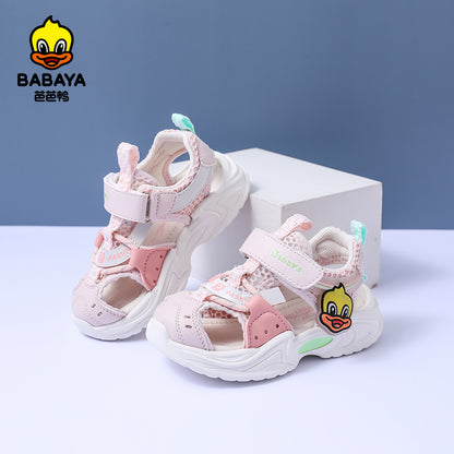 BABAYA children's sports sandals baby function shoes 2023 Summer new men and girls breathable casual shoes small and young children