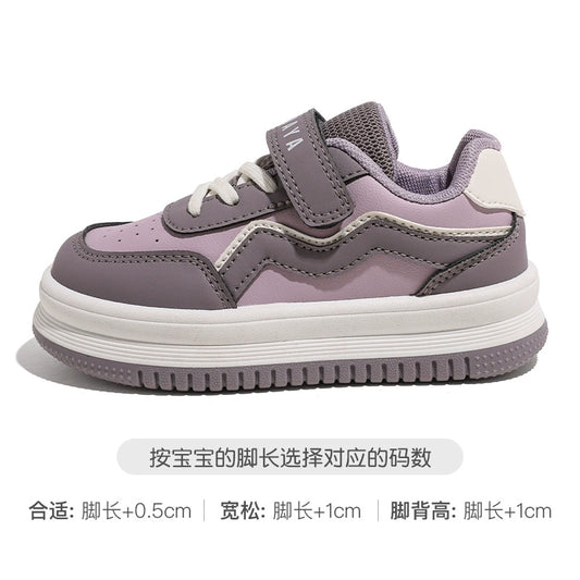 BABAYA children's shoes children's sports shoes girl plus shoe two cotton shoes winter 2023 new autumn boys winter shoes