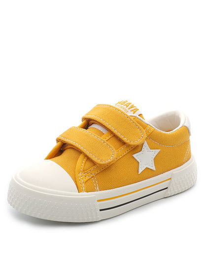 BABAYA children canvas shoes small white shoes boys casual shoes 2023 spring and autumn new girl board shoes students versatile