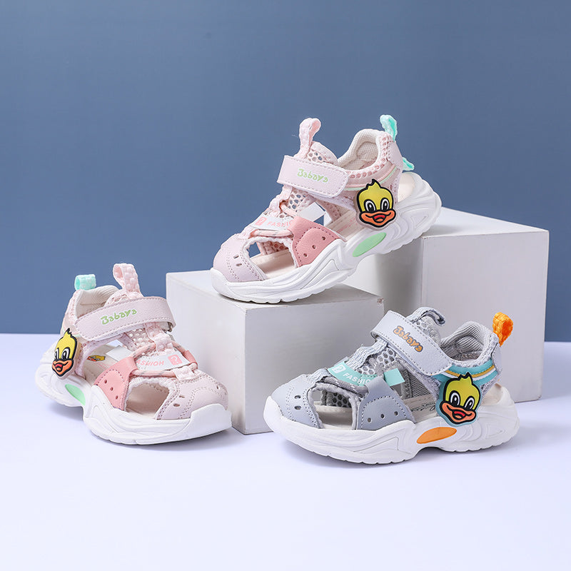 BABAYA children's sports sandals baby function shoes 2023 Summer new men and girls breathable casual shoes small and young children