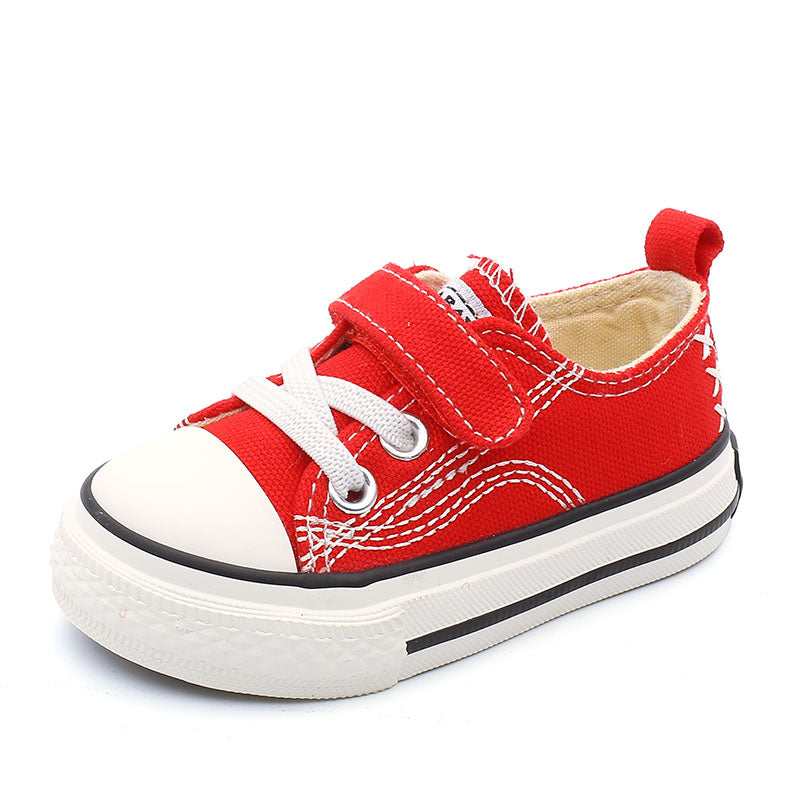 BABAYA Shoes 1-3 years old soft bottom canvas shoes, boys start shoes, girl shoes 2023 spring and autumn new