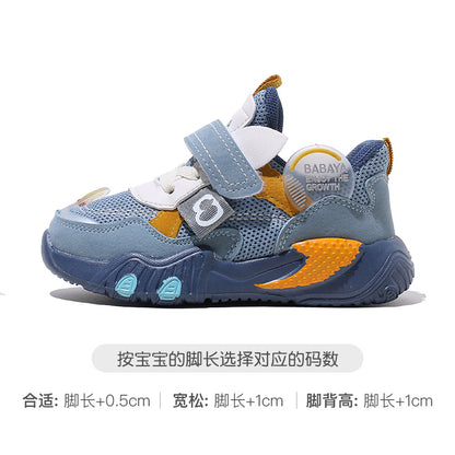 BABAYA children's function shoes girl sports shoes spring and autumn baby shoes boys and children shoes 2023 spring and autumn new