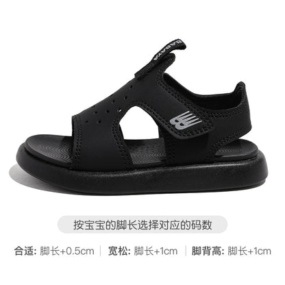 BABAYA children's sandals boys sports beach shoes 2023 summer new girl open -toe sandals breathable casual shoes