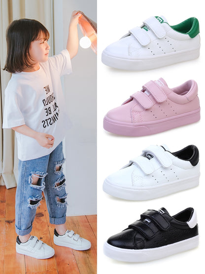 BABAYA boys shoes casual shoes 2023 spring and autumn new girl small white shoes baby sports shoes Korean version tide shoes