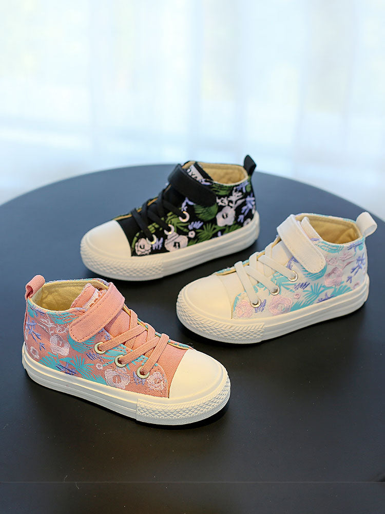 Princess Barba Duck Facter Shoes Children's Shoes 2023 Spring and Autumn New Girls Canvas Shoes Children Leisure Shoes Primary School